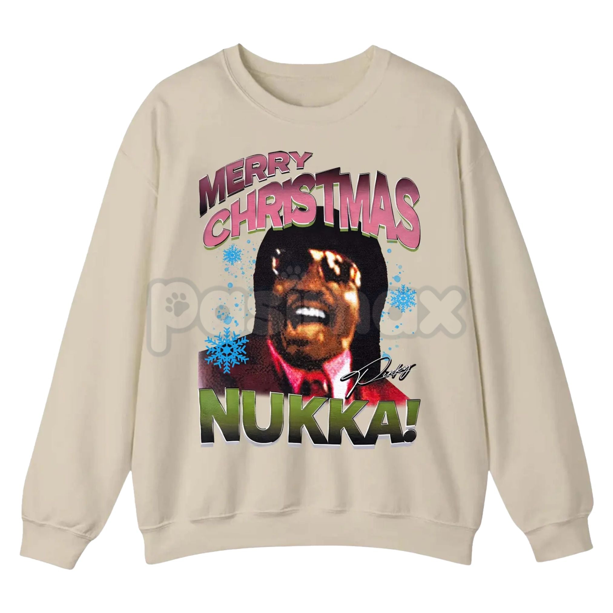 Pinky From Friday Movie Quote Christmas Sweatshirt – Funny Santa Hat Holiday Crewneck
