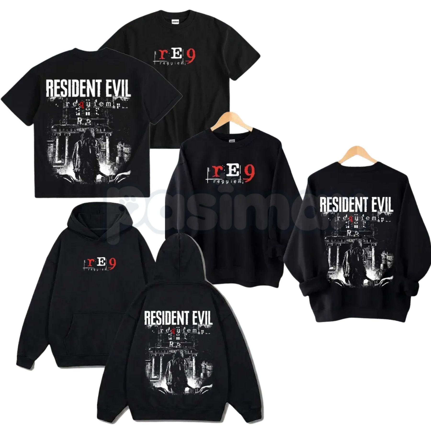 Resident Evil Requiem – Vintage Distressed Leon Kennedy Fan Hoodie, Sweatshirt & Limited Cotton T-Shirt