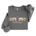 Retro Winter Stamp Sweatshirt | Vintage Holiday Postal Jumper | Nostalgic Christmas Mail Crewneck | Philately Gift