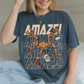"Rocky Amaze" Project Hail Mary T-Shirt - Inspirational Eridian Engineer Graphic Tee, Premium 100% Cotton Sci-Fi Reader Gift, Amaze Amaze Amaze Bookish Top, Ryland Grace & Rocky Space Shirt, Soft Lived-In Heavyweight Nerd Culture Apparel