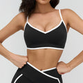 Women Bra Shockproof Gym Top Women Underwear Thin Strap Halter Sports Bras Scrunch Push-up Workout Yoga Tank Tops Women's Clothe