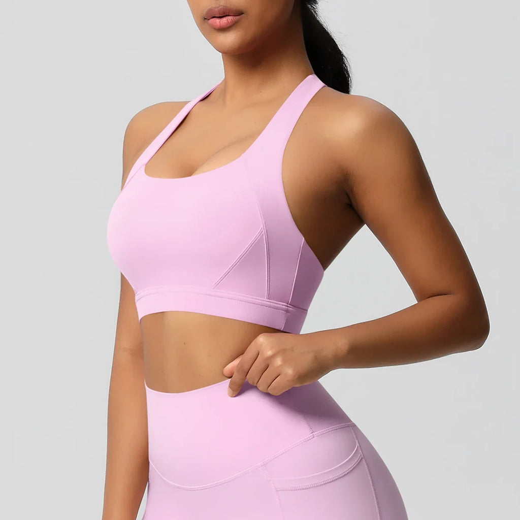 Women Fitness Yoga Bras Sexy Sling Beauty Back Fitness Push Up Sports Women Underwear Running Crop Top Yoga Clothes