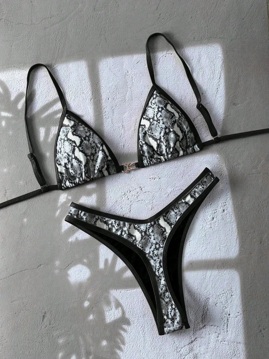 Sexy Black Zebra Print Micro Bikini 2026 Women Brazilian Push Up Bra Thong Swimsuit Beach Bathing Suit Holiday Swimwear Biquini