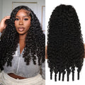 13x6 Lace Frontal Wig 200% Density Burmese Curly Wig Human Hair 13x4 HD Transparent Pre Plucked Burmese Virgin Human Hair Wigs