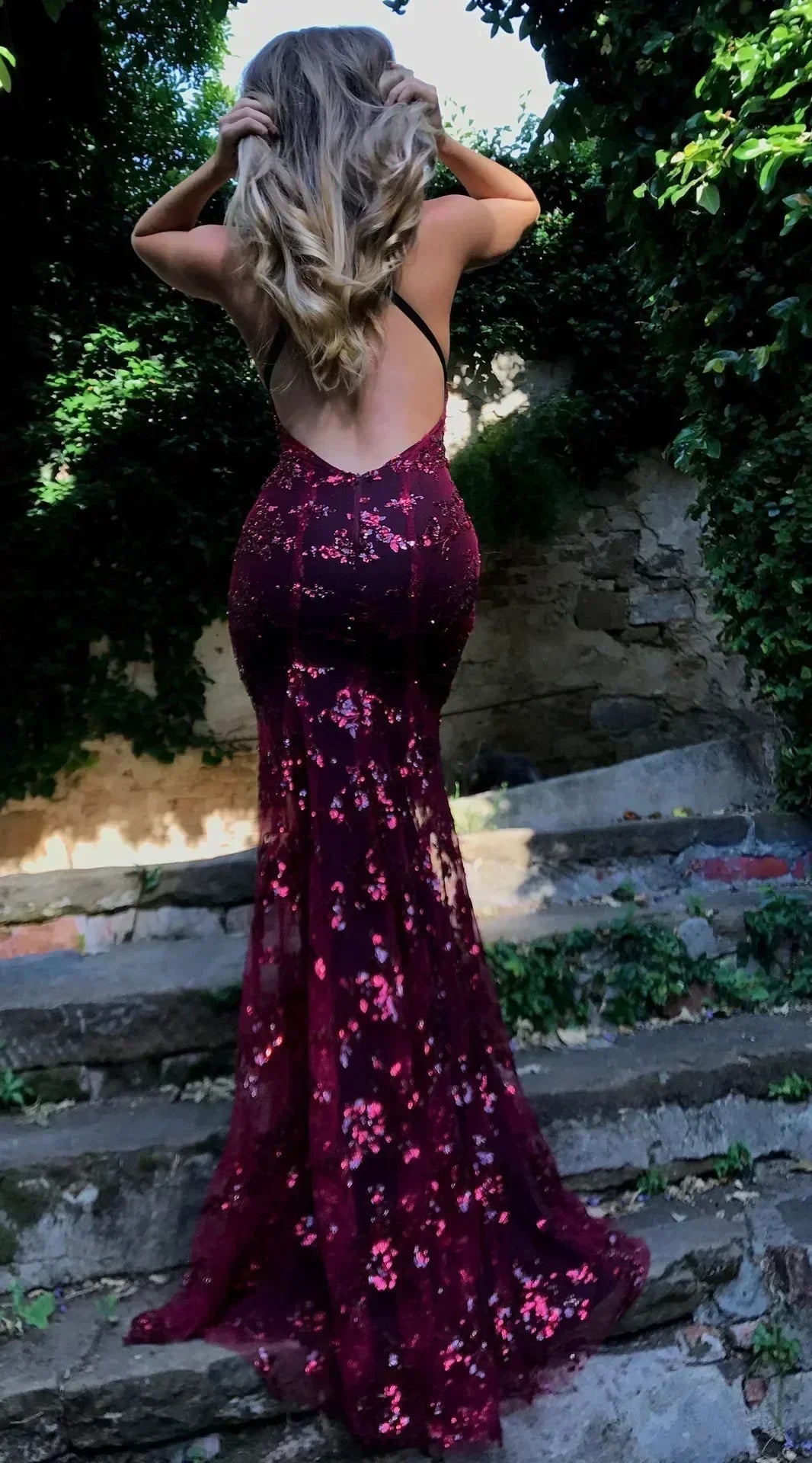 Women Dresses Sleeveless V Neck Pullover Sequins Party Dress Vestidos Formal Floor Length Sexy Wrap Breast Backless Slim