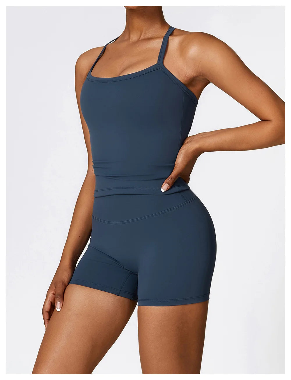 Strappy Sports Bra For Women Gym Workout Tops Sexy Yoga Bra Gather Fitness Push Up Training Running Female Sport Vest