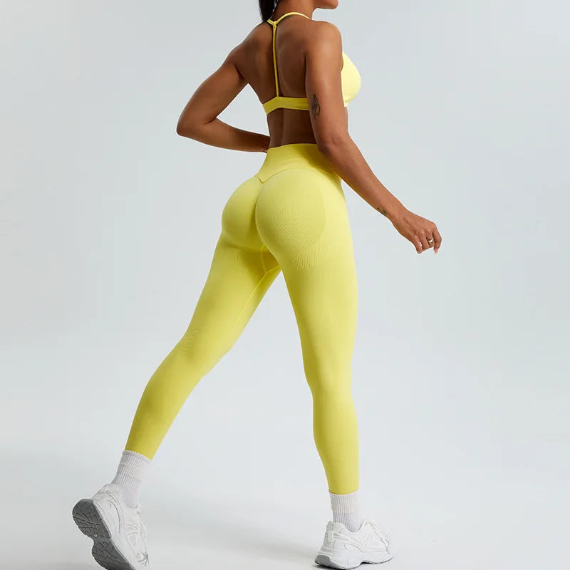 Women Sports Underwear High Support Sports Top Push Up Yoga Bra Gym Crop Top Fitness Workout Bra Running Brassiere Sportswear