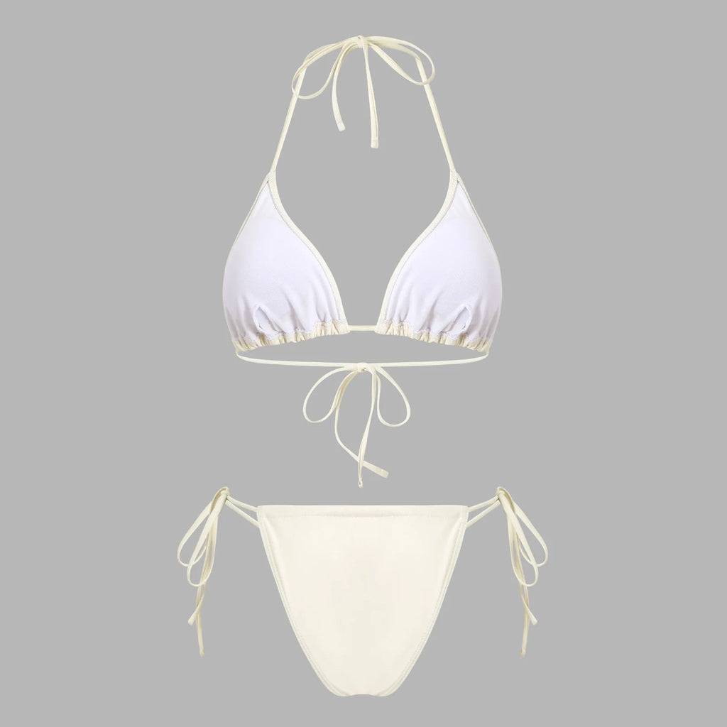 Sexy Hole Out Mesh Long Sleeve Dress 3 Piece Bikini Set 2026 Women Black Push Up Bra Thong Swimsuit Beach Bathing Suit Swimwear