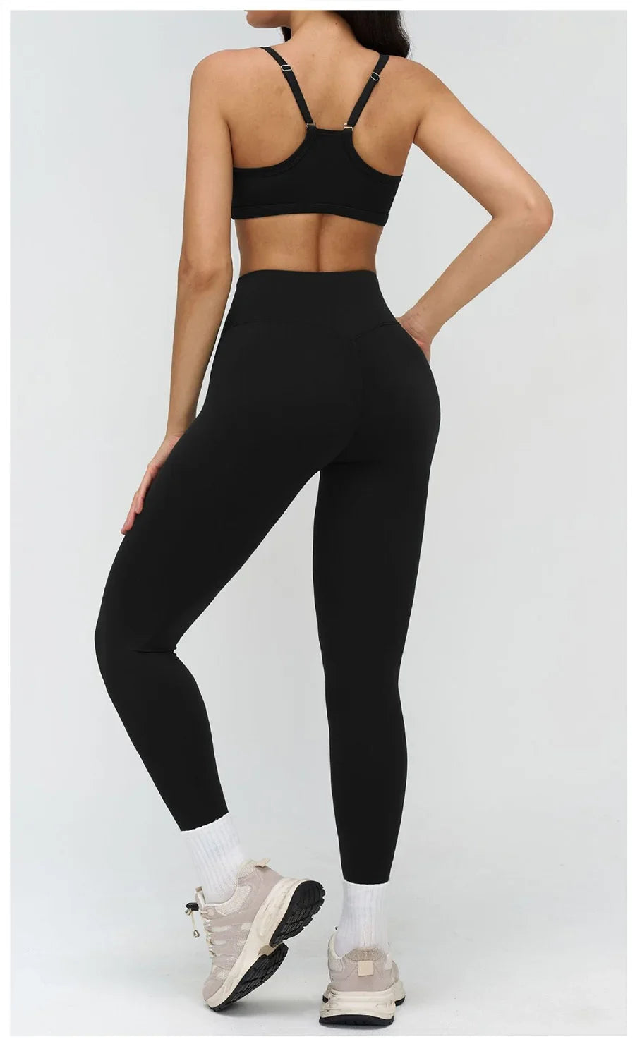 Yoga Clothes Set 2PCS Gym Crop Top Women Outfits Sports Bra High Waist Legging Fitness Suit Running Workout Tracksuit Sportswear