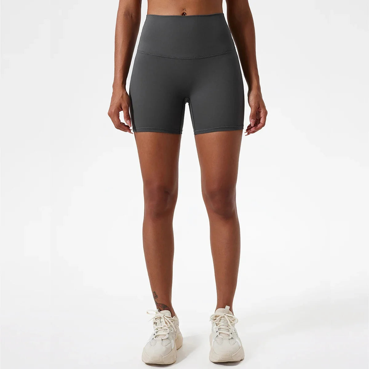 Hearuisavy Summer Soft Sports Shorts Buttock Lift Gym Leggings Women High Waist Yoga Shorts Women Running Cycling Workout Shorts