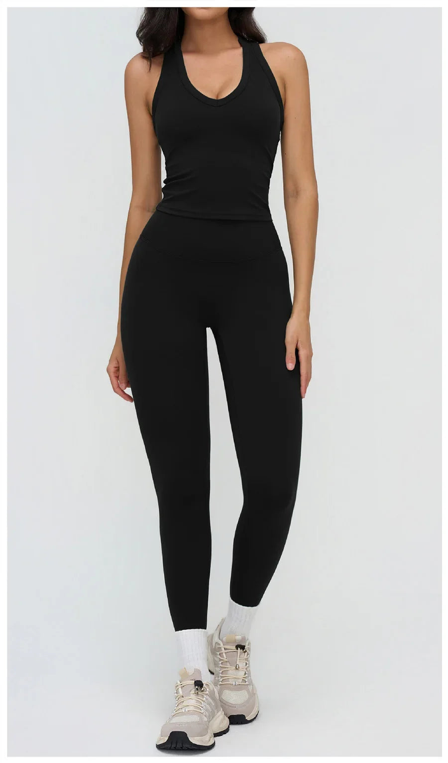 Yoga Clothes Set 2PCS Gym Crop Top Women Outfits Sports Bra High Waist Legging Fitness Suit Running Workout Tracksuit Sportswear