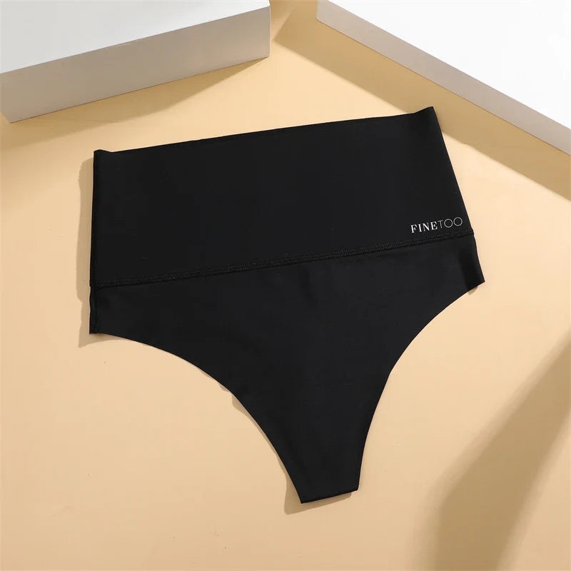 Women Seamless Bodysuit Bikini High WaistShapewear Tummy Control T-Back Thongs Female Slimming Waist Trainer Underwear G-string