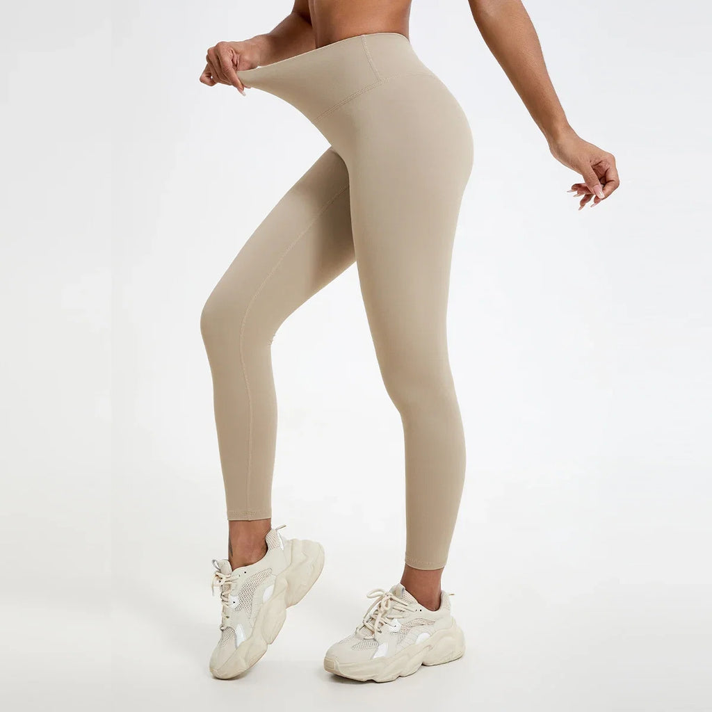 Hearuisavy Summer Ultra-Soft Fabrics High Waist Gym Quick-Dry Yoga Pants Running Workout Pants Push Up Sports Leggings Women