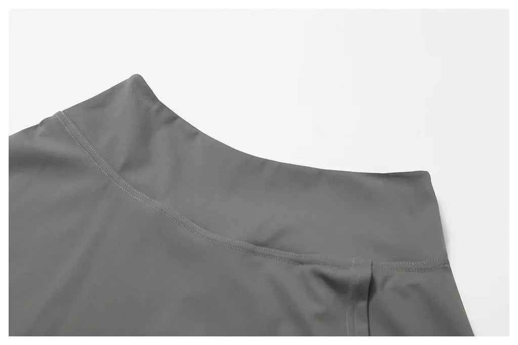 New Yoga Short Skirt Women Summer Comfortable Slit Yoga Skirt Fitness Outdoor Riding Skirt Anti-voyeur Sports Skirt High Quality