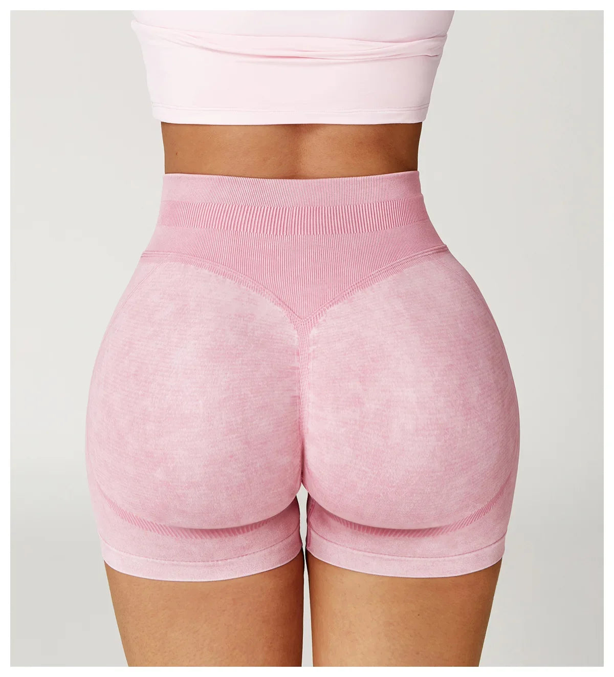 High Waist Yoga Shorts Women Sand Washed Yoga Shorts Workout Shorts Fitness Yoga Lift Butt Fitness Yoga Gym Running Short Pants