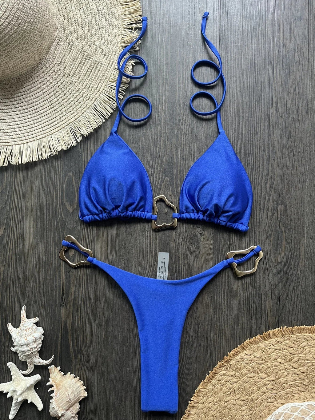Sexy Black Orange Micro Bikini 2026 Women Metal Circle Push Up Bra Thong Swimsuit Summer Bathing Suit Holiday Swimwear Biquini