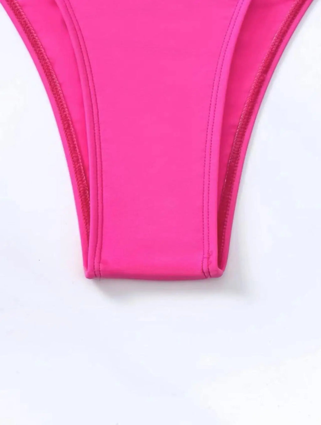 Sexy See Through One Piece Swimsuit 2025 Women Halter Corss Underwire Tummy Control Swimwear Solid Black Hot Pink Bathing Suits