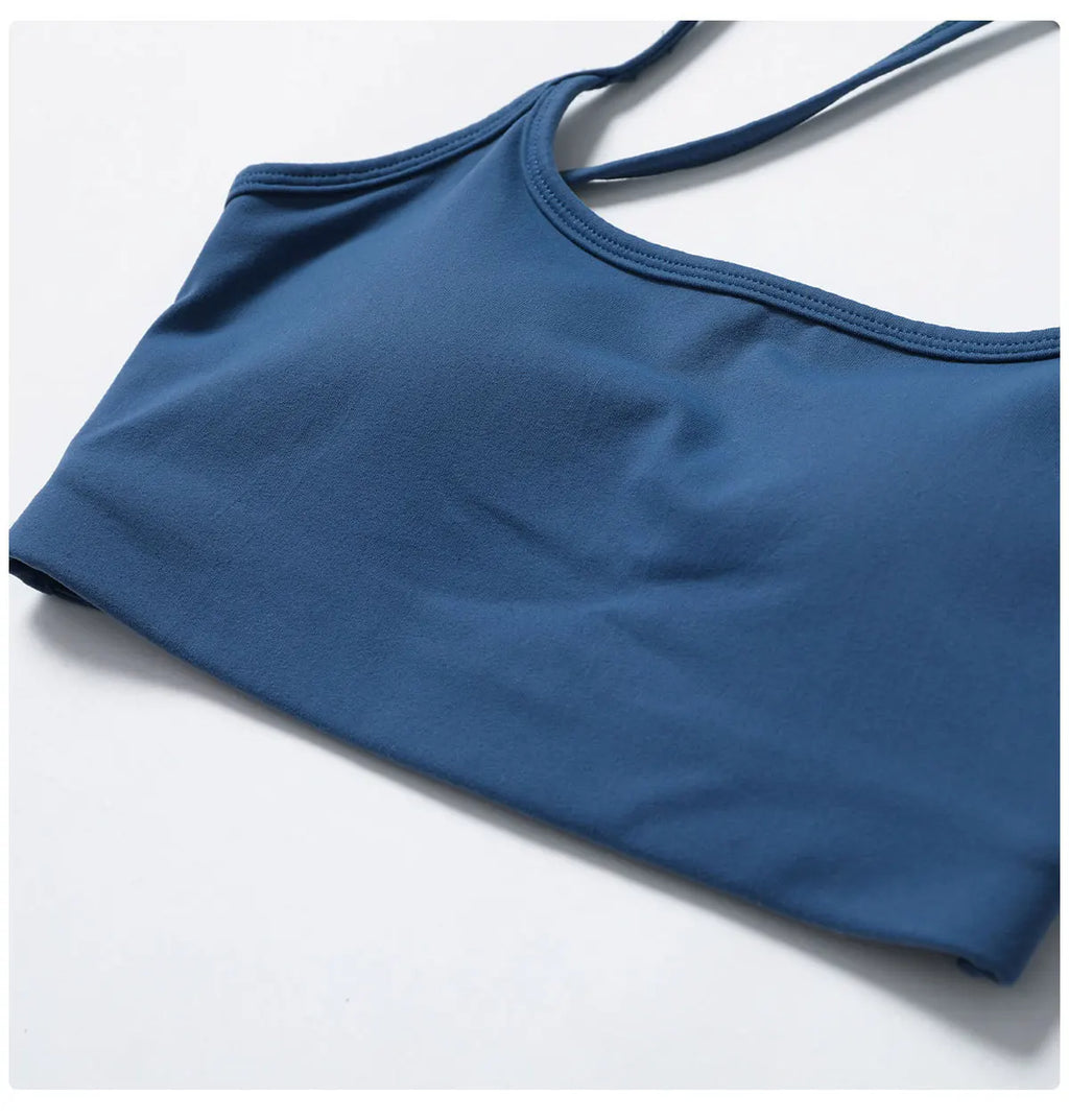 Sexy Cross Sports Bra Gym Top Women Training Running Yoga Bra Stretch Women Sports Underwear Fitness Workout Women Tank Tops