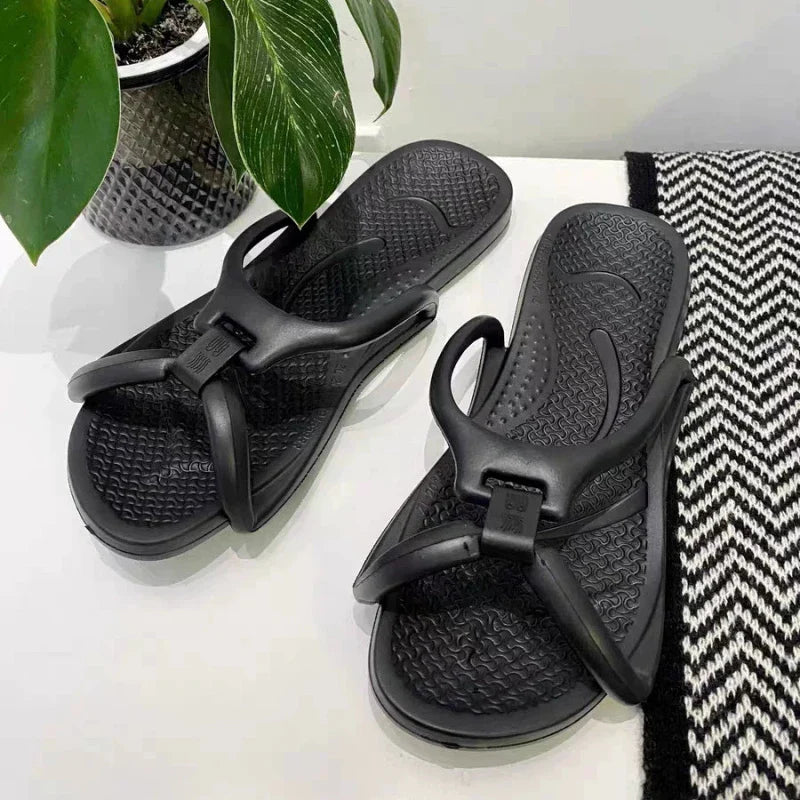 Travel Slippers Foldable EVA Soft Quick Drying Unisex Portable For Hotel Bathroom Shower Men Women