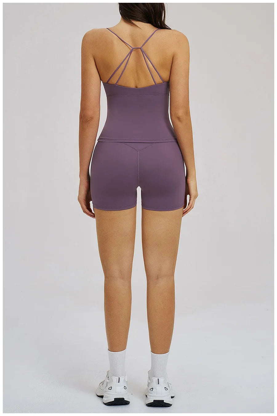 Women 2 Piece Gym Workout Set Female Bra Yoga Shorts Vest Fitness Wear Quick-Dry  Sports Bra Suits Sportswear Tracksuit Outfits