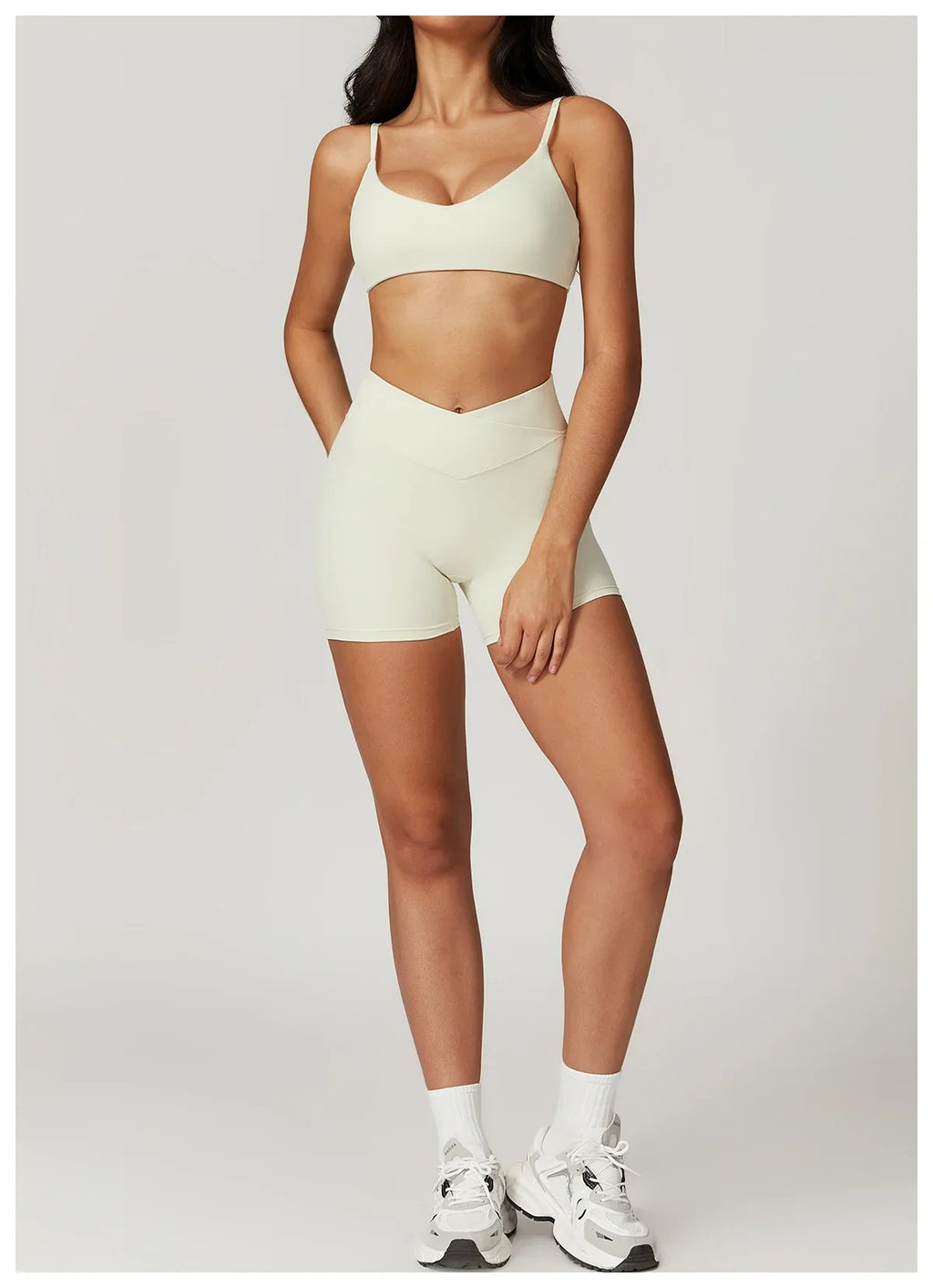 Yoga Shorts Women High Waist Workout Shorts Fitness Yoga Tights Lift Butt Fitness Ladies Yoga Gym Running Short Pants Sportswear