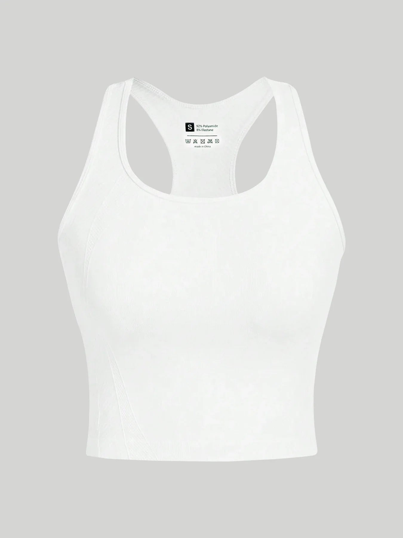 3 Piece Yoga Vest Women Gym Sports Racerback Crop Tops Seamless Streetwear Rib Knit Workout BreathableTank Top Female