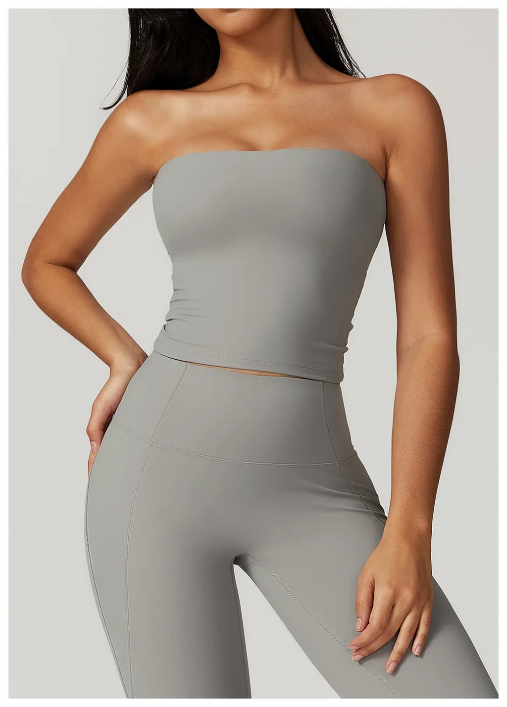 Strapless Yoga Vest for Women Underwear Sexy Beautiful Back Sports Bra for Women's Gym Shock-absorbing Quick Drying Fitness Top