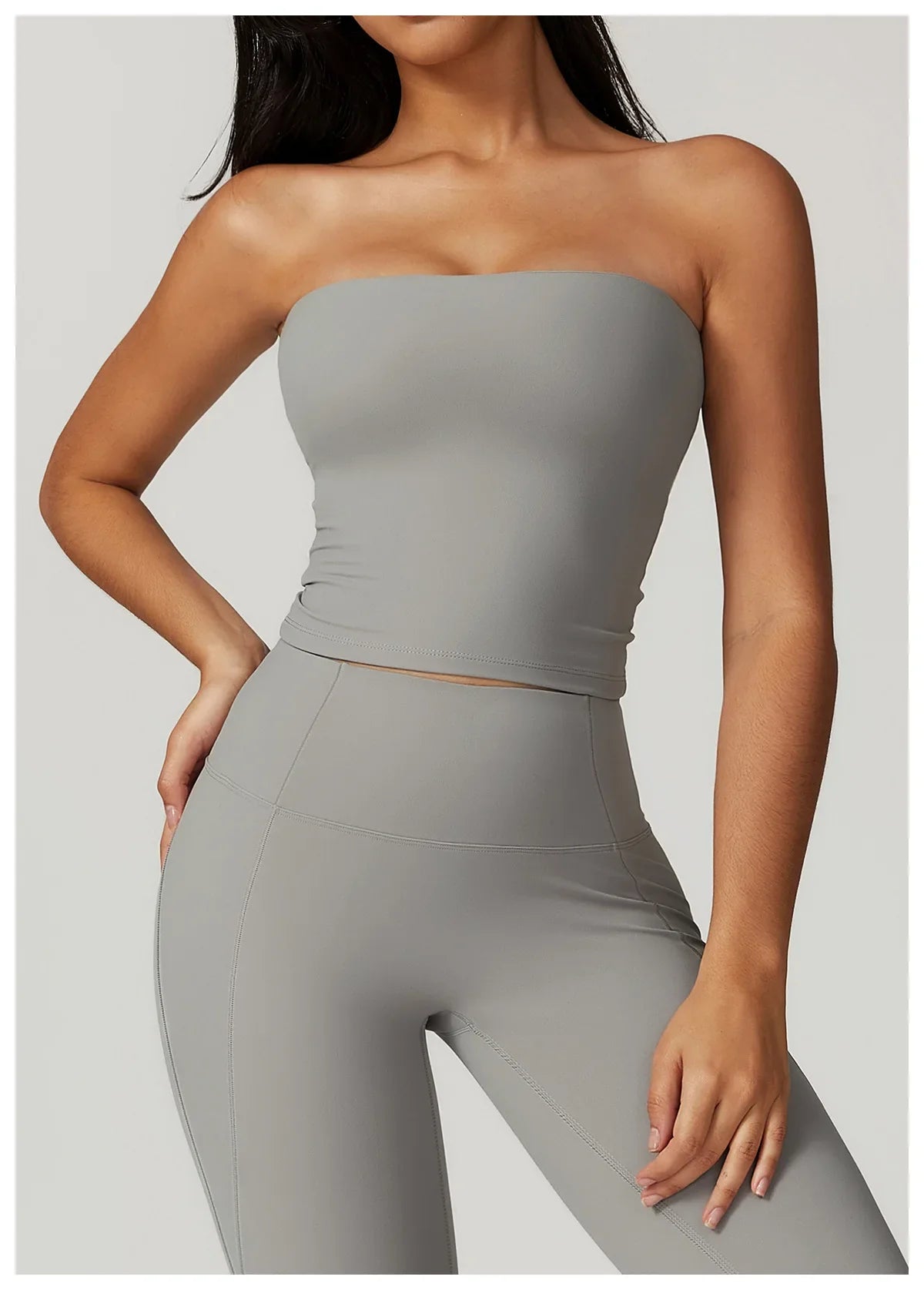 Strapless Yoga Vest for Women Underwear Sexy Beautiful Back Sports Bra for Women's Gym Shock-absorbing Quick Drying Fitness Top