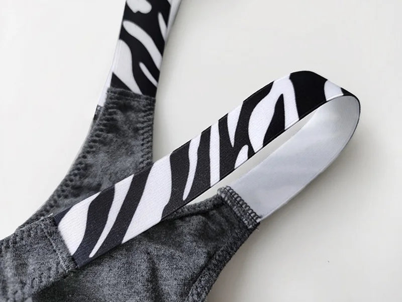 Cotton Sexy Women Panties Leopard Zebra Printed Seamless Girls Briefs Thong Girls G String Fitness Low Waist T-back Size S-XL