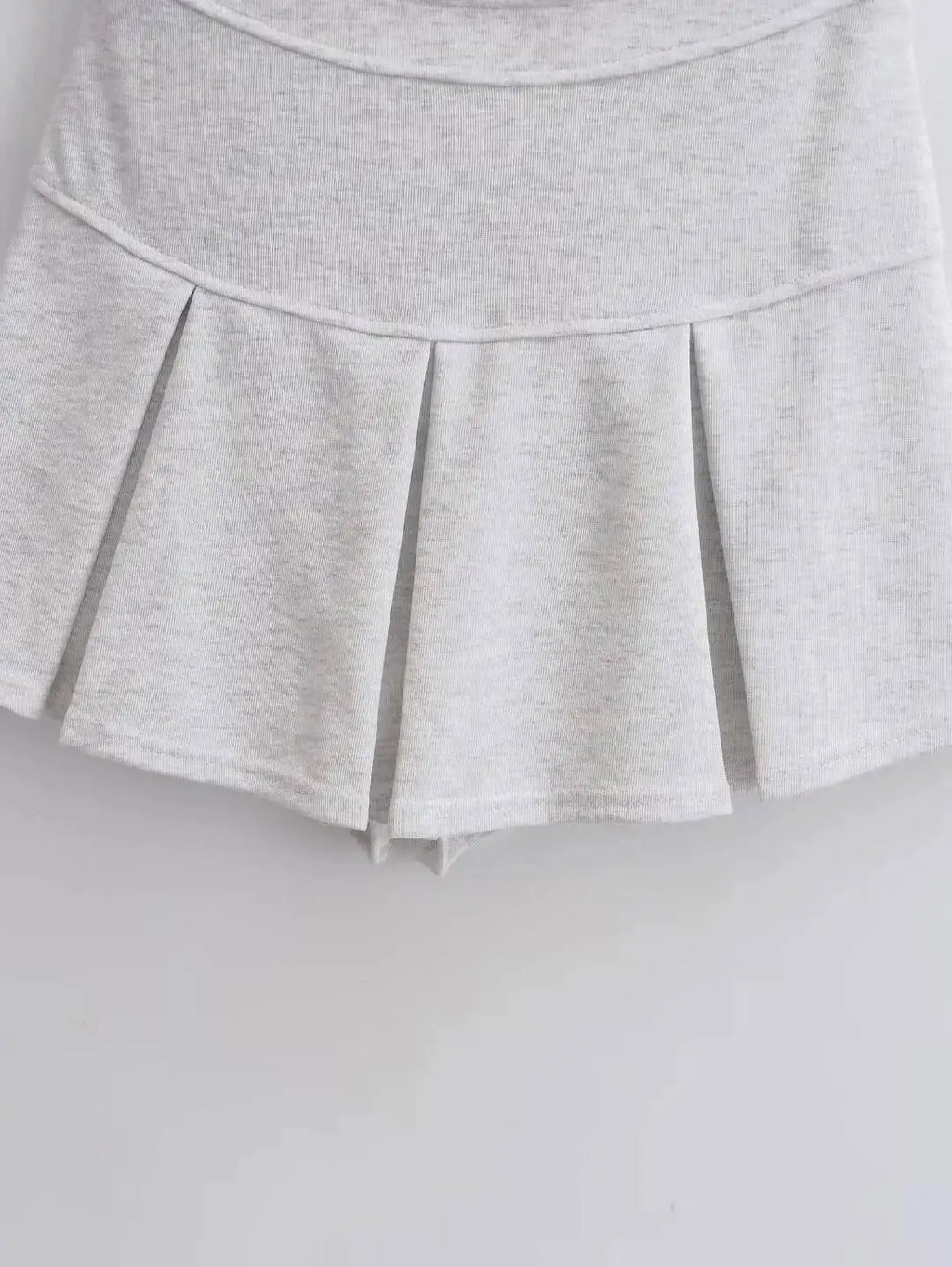 2026 Spring/summer New High Waisted Sporty Style Pleated Skirt Women Spicy Girl Casual Versatile Wrap Hip Short Skirt EJQ2
