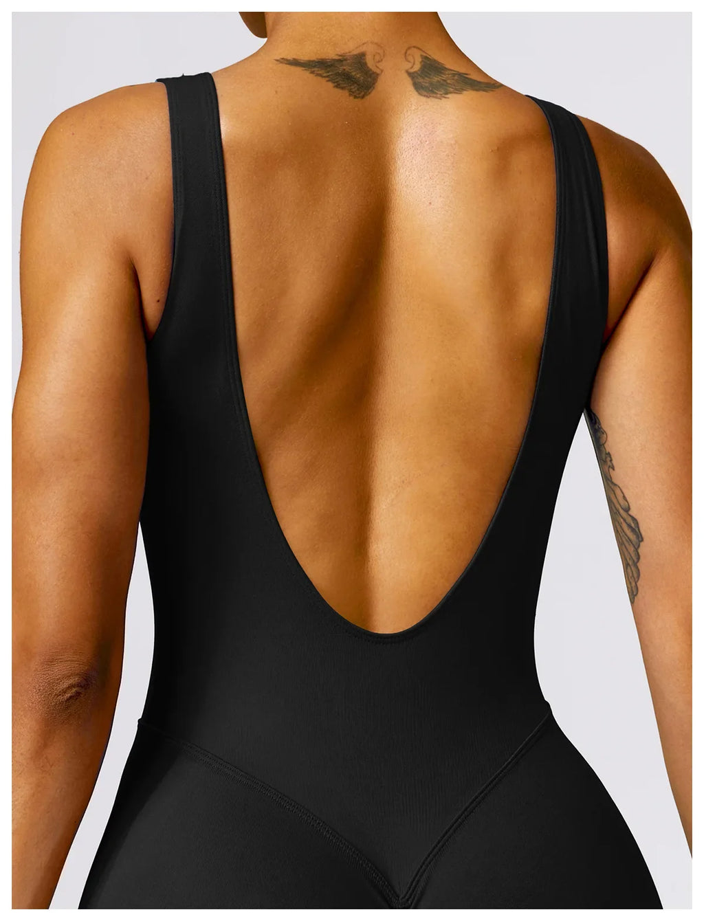 Seamless One-piece Suit Women Sports Jumpsuit Push up Yoga Suit Backless Sportswear Set Women Sleeveles Workout Bodysuits Female