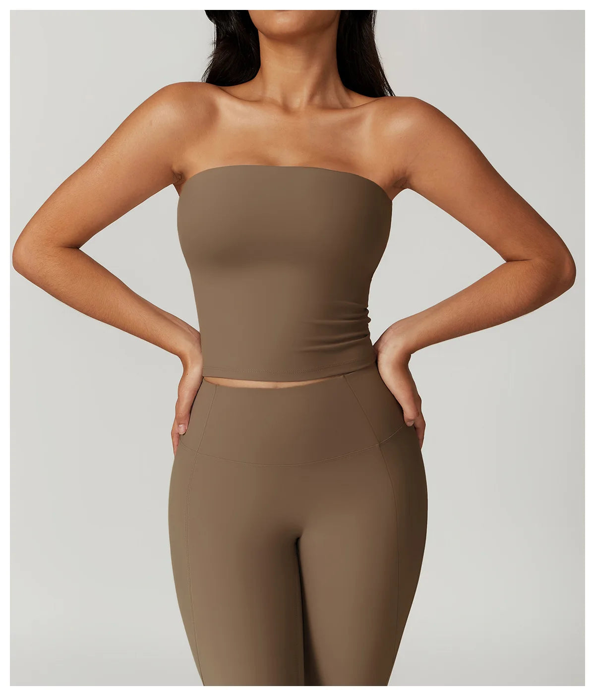 Strapless Yoga Vest for Women Underwear Sexy Beautiful Back Sports Bra for Women's Gym Shock-absorbing Quick Drying Fitness Top