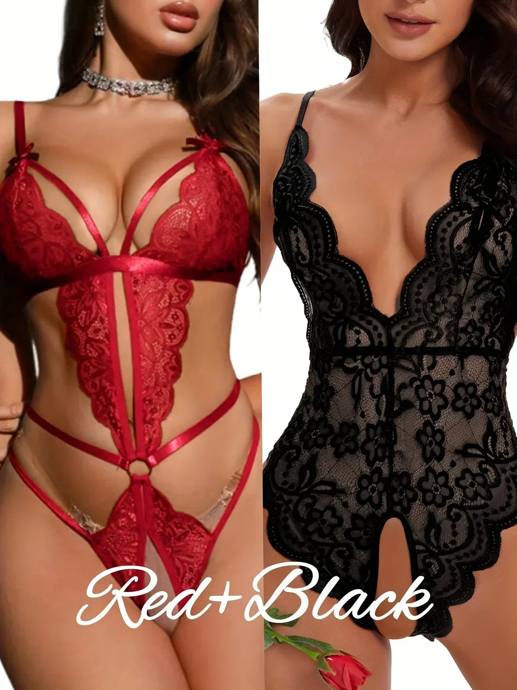2-piece women's lace briefs set exquisite bra set gathered transparent underwear sexy underwear breast set thin sexy bra tights