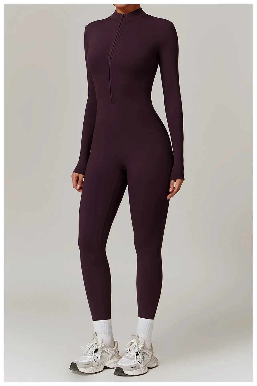 Zipper Workout Jumpsuit Sports Overalls Women Gym Clothing Running Long Sleeves Fitness Gym Tracksuit Short Sportswear Yoga Set