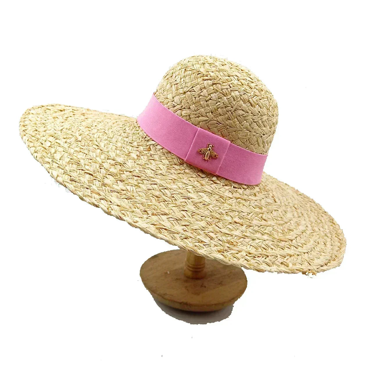 Summer Straw Hat 2024 New Flat Top French Straw Hat Elegant Women's Outdoor Vacation Sun Hat Summer Hat 모자 gorras beach