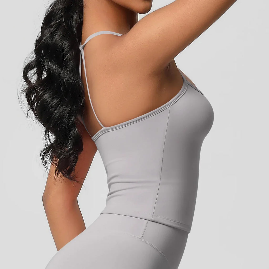 Fitness Bra Women Cross Back Yoga Sports Bra Breathable Shock Proof Gym Workout Push up Top Yoga Running Active Sportswear Vest