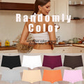 3PCS/SET Women Panties Cotton Seamless High waist Boxer shorts Female Solid Color Briefs Cozy Lingerie Intimate Underpants XS-XL