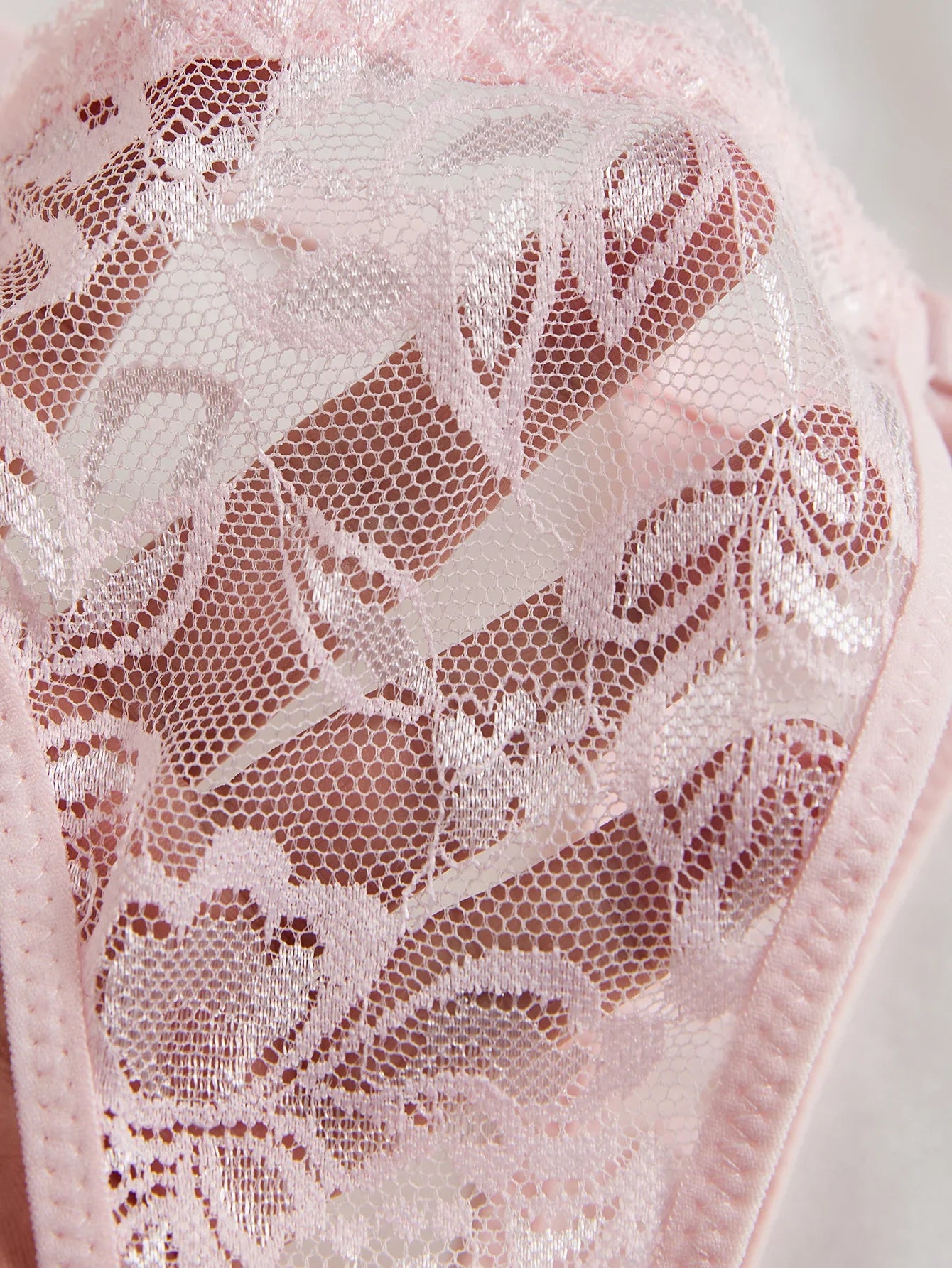 3-Pack Sexy Lace Women's Panties Adjustable Waistband Semi-Transparent Sexy Floral Lace Women's Sexy Lingerie Underwear