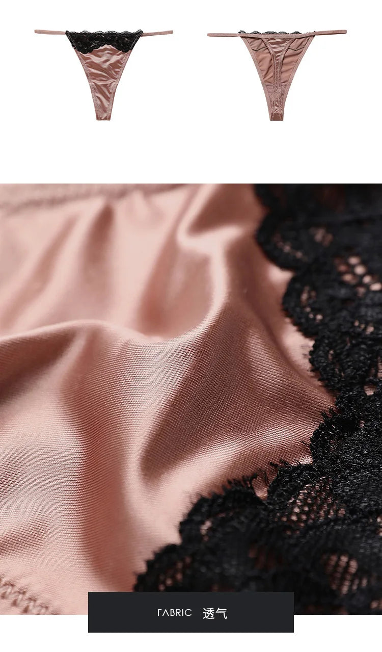 Lace Briefs Girls G string Sexy Panties Women Underwear Hollow Out Thong High Quality Seamless Underpants Lingerie Intimates