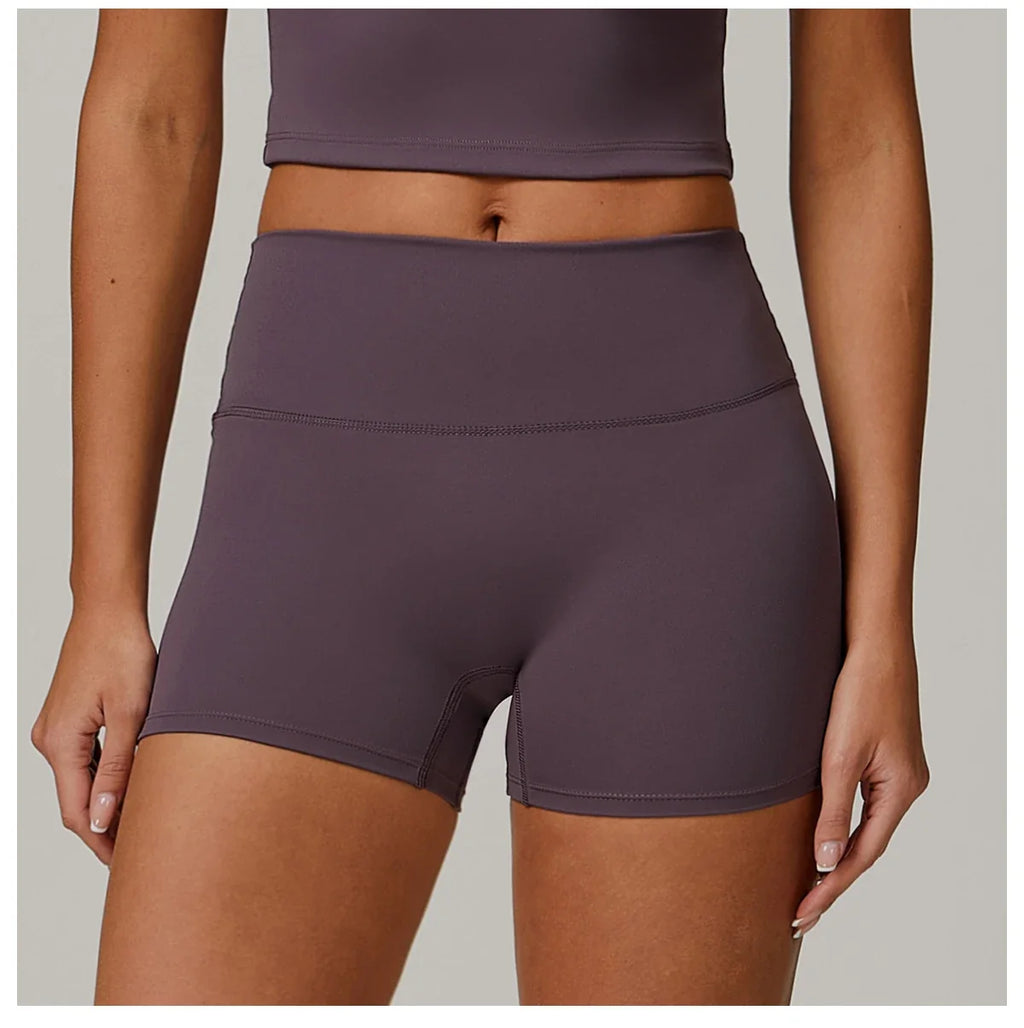 Yoga Shorts Women Summer Fitness Shorts Running Cycling Shorts Breathable Sports Leggings High Waist Summer Workout Gym Shorts