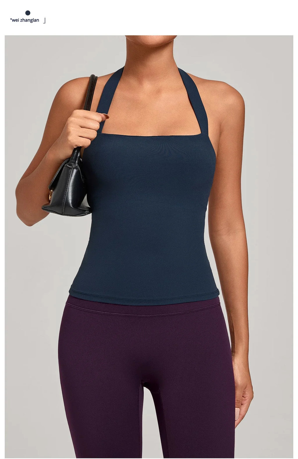 Sports Yeautifulback Breathoga Vest Neck Hanging Detachable Chest Pad Women Bra High Elasticity Slim Bable Running Sports Vest