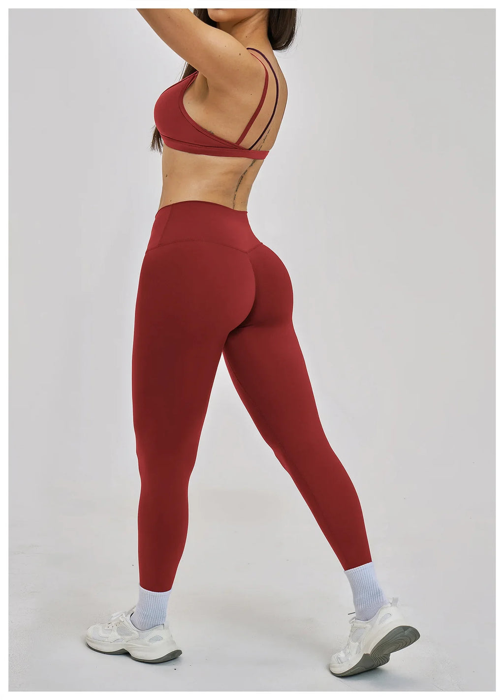 2 Piece Yoga Set Women's Tracksuit Athletic Wear Gym Clothes Female Workout Push Up Clothes Sports Bra Leggings Suit Fitness Set