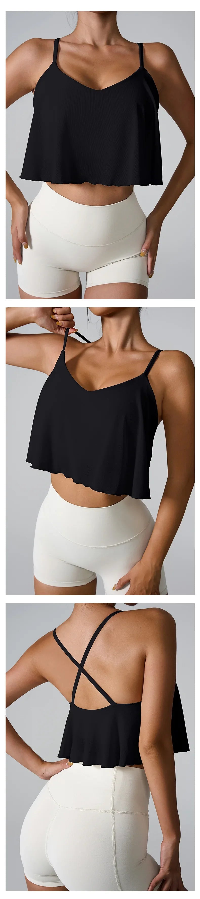 Yoga Sport Set Women Seamless Sexy Crop Top Bra Shorts Yoga Set Comfort Elastic Sport suit Workout Outfit Fitness Gym Clothes