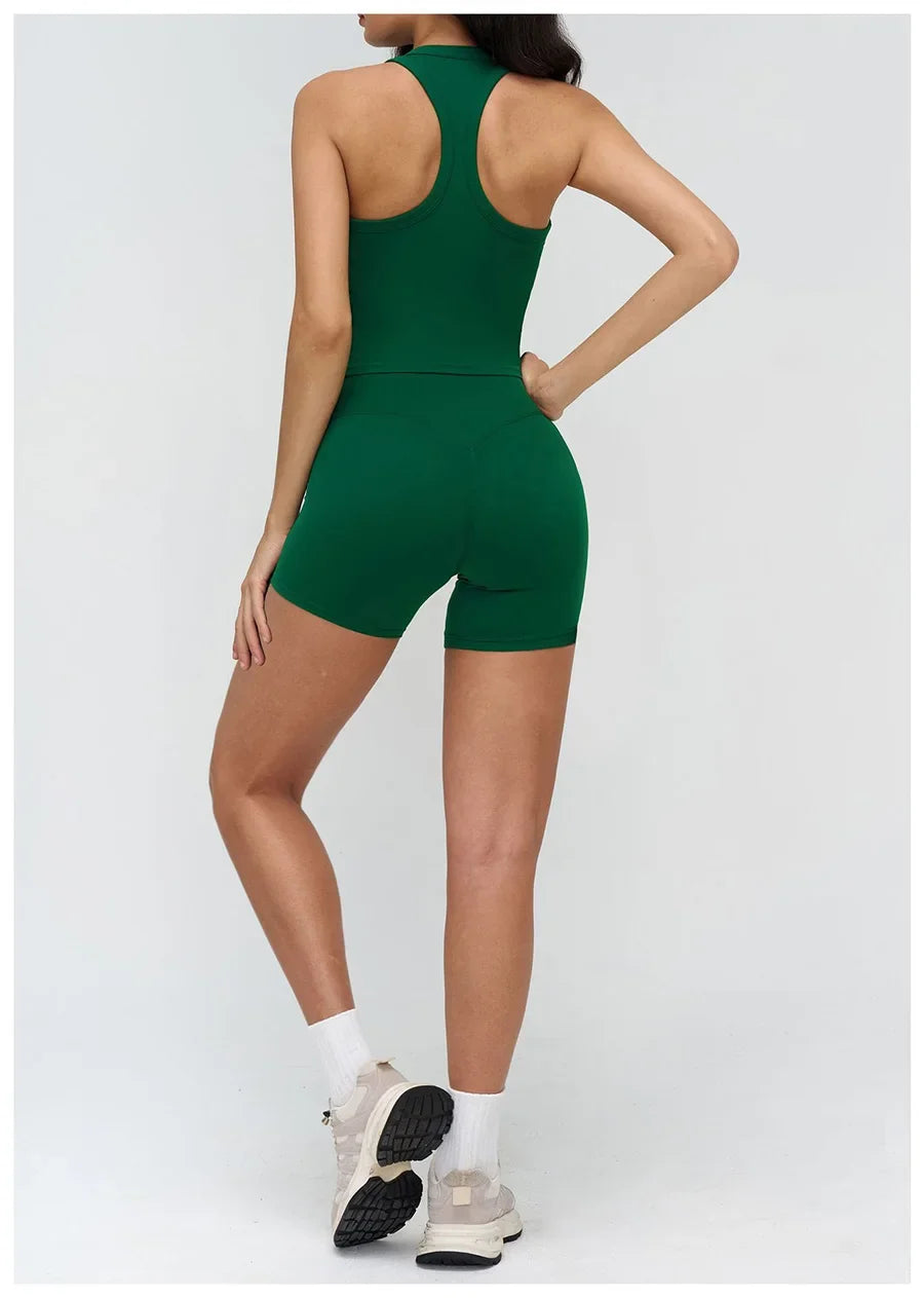 Yoga Clothes Set 2PCS Gym Crop Top Women Outfits Sports Bra High Waist Legging Fitness Suit Running Workout Tracksuit Sportswear