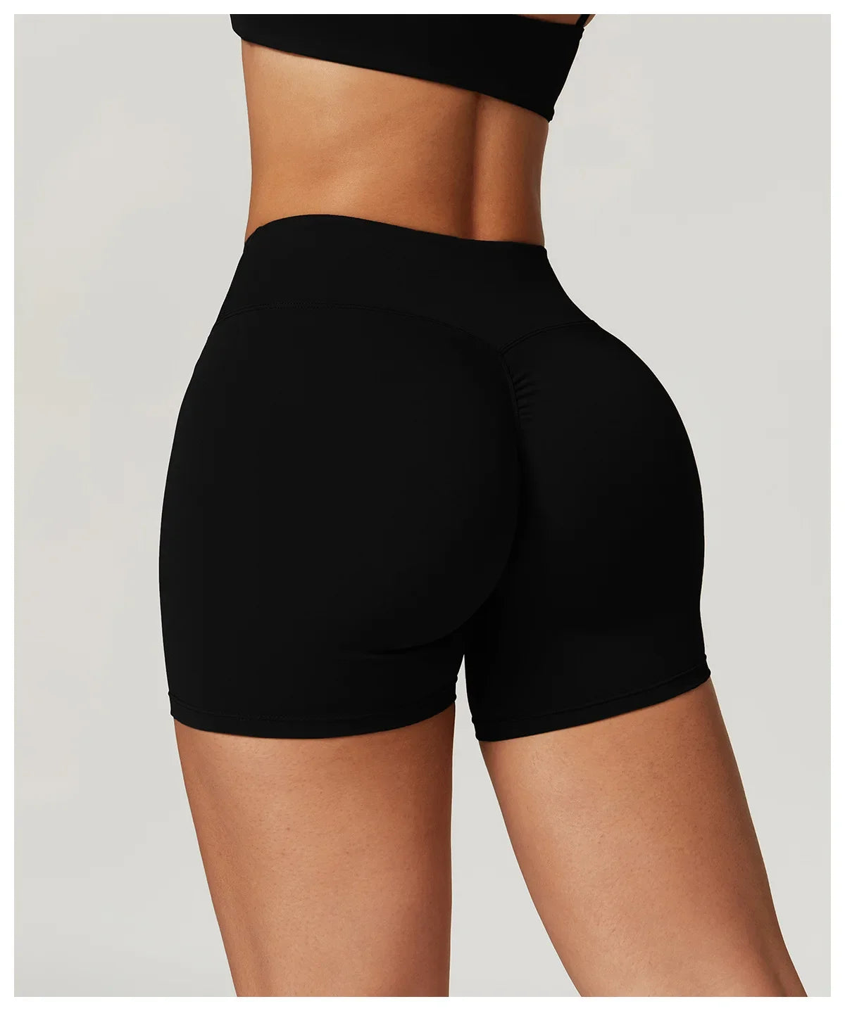 Yoga Shorts Women High Waist Workout Shorts Fitness Yoga Tights Lift Butt Fitness Ladies Yoga Gym Running Short Pants Sportswear