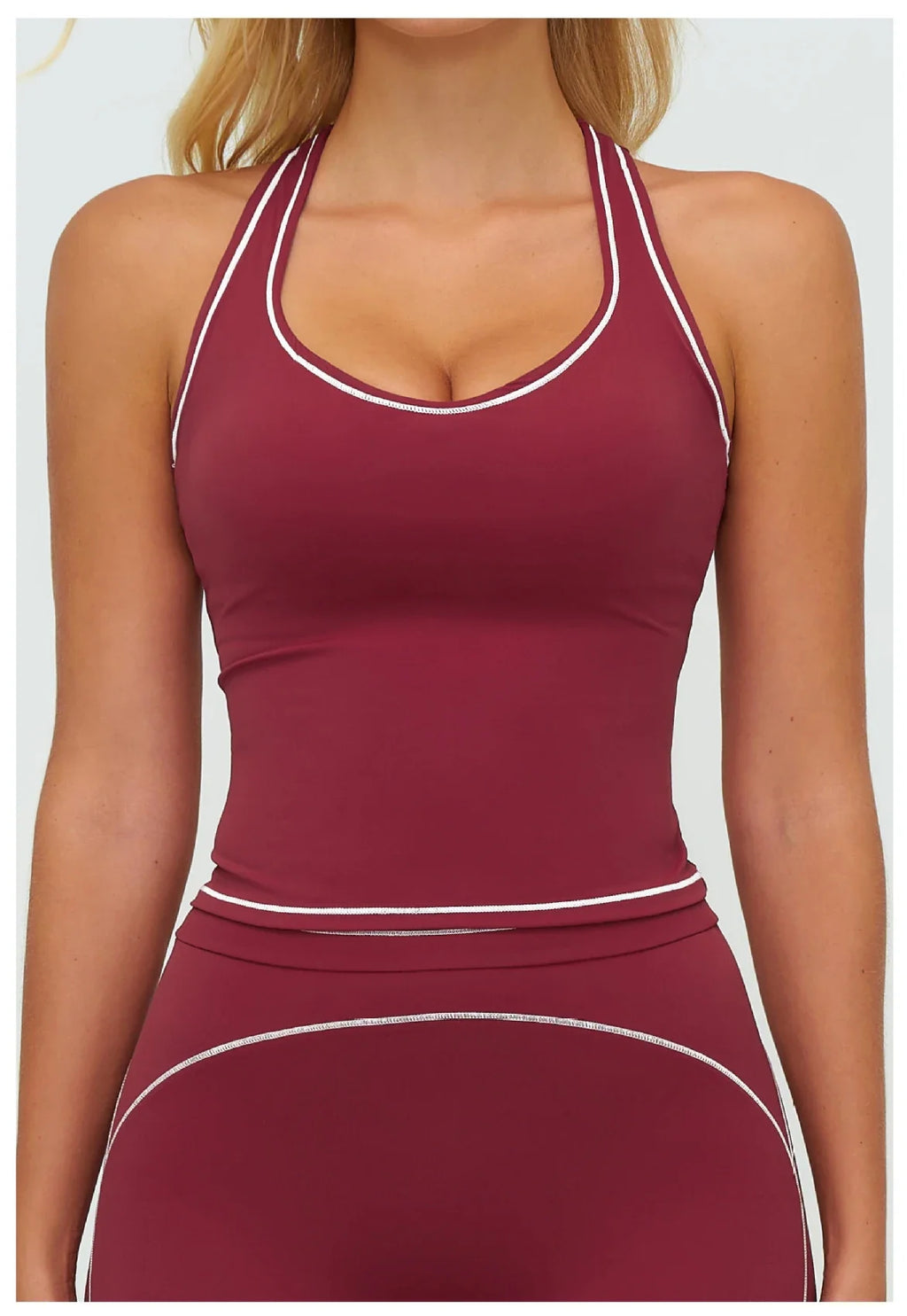 Woman Yoga Tank Top Gym Clothes Removable Chest Pad Fitness Bra Workout Halter Top Activewear Sexy Pilates Sports Vest Underwear
