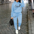 Women’s “Queen” Graphic 2-Piece Hoodie & Pants Tracksuit Set