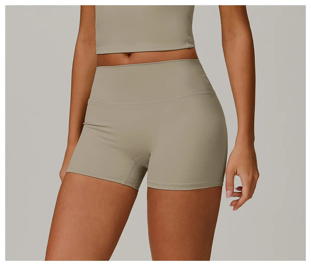 Yoga Shorts Women Summer Fitness Shorts Running Cycling Shorts Breathable Sports Leggings High Waist Summer Workout Gym Shorts