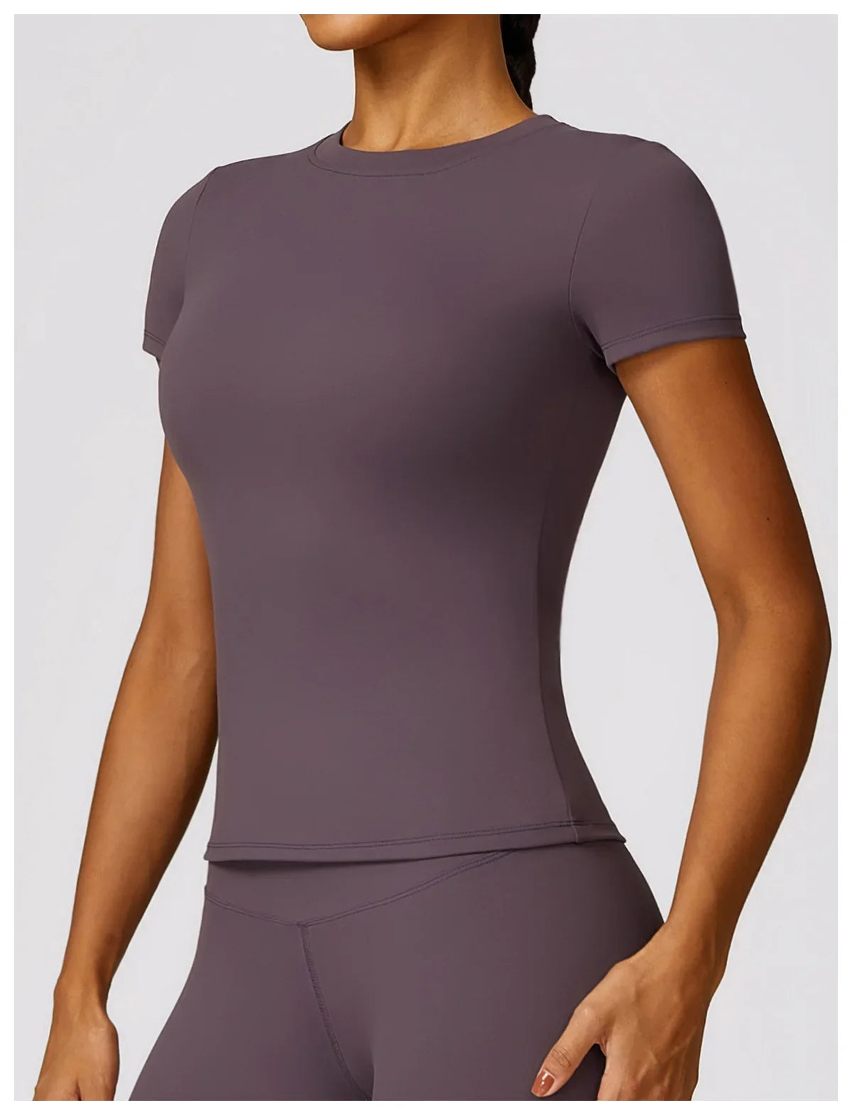 NCLAGEN Gym Top Women Short Sleeve Workout Clothes Sports T Shirt Femme Fitness Activewear Running Accessories Yoga Tight Tops