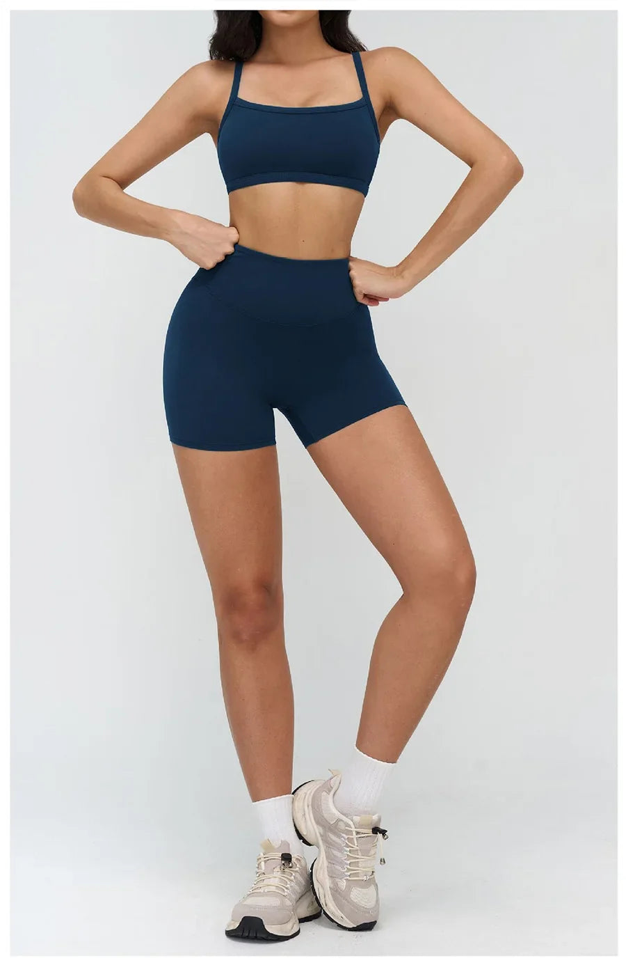 Yoga Clothes Set 2PCS Gym Crop Top Women Outfits Sports Bra High Waist Legging Fitness Suit Running Workout Tracksuit Sportswear